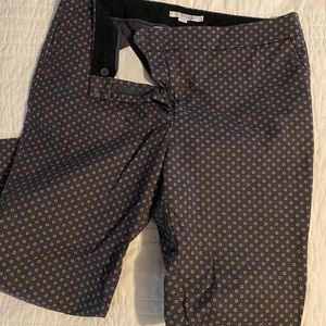 Great for work! Boden ankle length pants. Flattering fit. Cute pattern